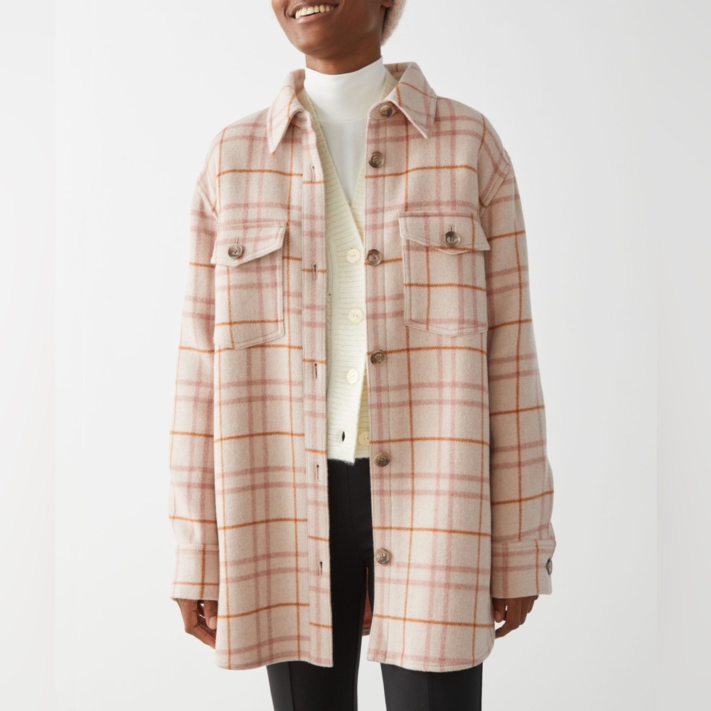 & Other Stories Oversized Shirt Jacket